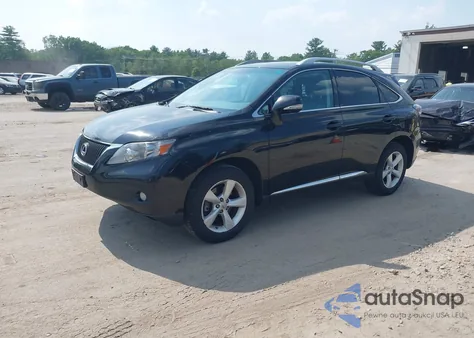 2010 Lexus Rx 350 z USA, uszkodzony, nr VIN 2T2BK1BAXAC066346